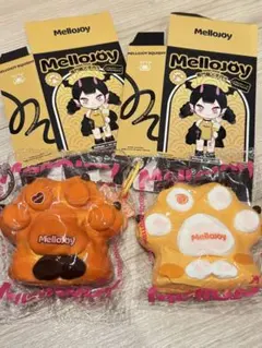 Mellojoy メロジョイ スクイーズ 癒しの猫爪 茶トラ キャラメル