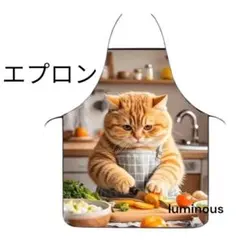 ②エプロン 可愛い 猫 にゃんこ 可愛い おしゃれ 大人 レディース 保育士9