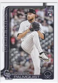 CARSON PALMQUIST RC! 2025 TOPPS UPDATE