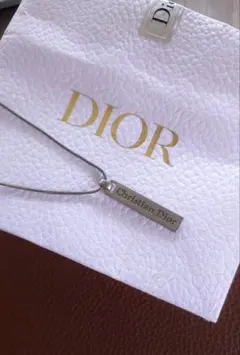 Christian Dior ロゴプレート ネックレス ディオール アクセサリーのサムネイル