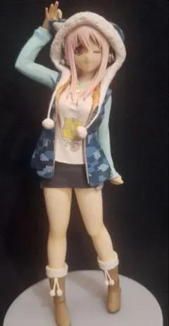 すーぱーそに子フィギュア 虎パーカーブルーVer.