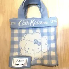 新品未開封】CathKidston×HelloKittyニットハンドバッグ - メルカリ