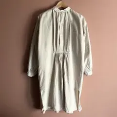 〜30s French Linen Shirt Church Smock