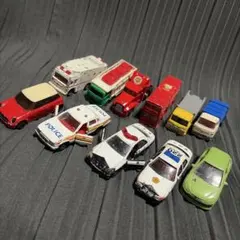 トミカ　マジョレット　ミニカー　11台　まとめ売りのサムネイル