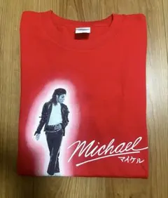 【激レア赤】映画マイケル 記念品 Michael Jackson Tシャツ　 S 激レア赤】映画マイケル 記念品 Michael Jackson Tシャツ S - メルカリ
