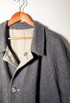 ブルックスブラザーズ　アメリカ製　リバーシブルバルマカーンコート