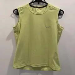 Nike DRI-FIT ノースリーブTシャツ L ライムグリーン