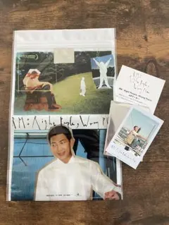 映画 BTS ナムジュン RM ポップコーンバッグ　特典　トレカ　ARマーカー