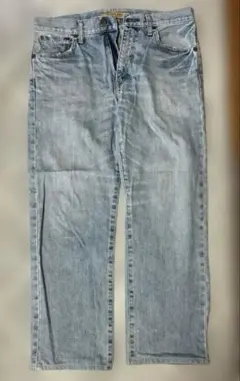 UNIQLO デニム ダメージ仕様 薄紺 生産終了品S003 ヴィンテージ 希少