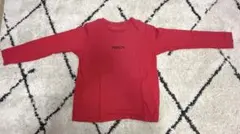 RVCA 長袖Tシャツ レッド Mサイズのサムネイル