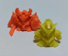 ガン消し 青龍頑駄無 臥龍頑駄無 SDガンダム ガシャポン 消しゴム フィギュア