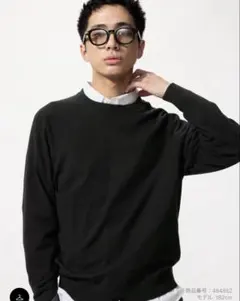 UNIQLO ウォッシャブルクルーネックセーター