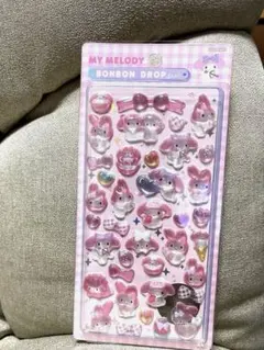 マイメロディ　ボンボンドロップシール