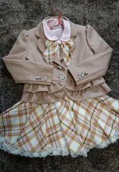 入学式 女の子 130 リズリサドールバンビーナ