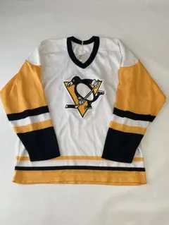 CCM ピッツバーグ・ペンギンズ NFL アイスホッケーシャツ L