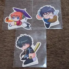 銀魂 神楽 新八 土方 パワプロ コラボ ステッカー