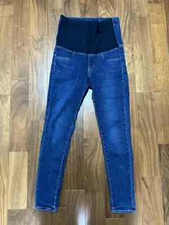 UNIQLO マタニティ デニムパンツ インディゴ L