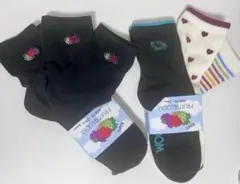 FRUIT OF THE LOOM キッズ靴下 6足セット サイズ19-24cm