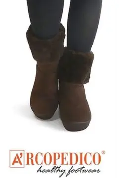 最終価格！新品未使用品 23㎝ アルコペディコ 2way 厚底 ムートンブーツ