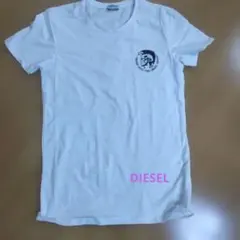 diesel 白Tシャツ 半袖 ディーゼル Sサイズ