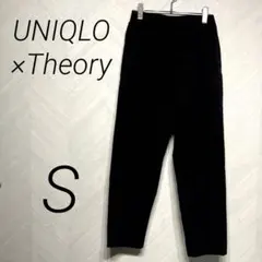 UNIQLO Theory 感動イージーパンツ　黒 S レディース　美品