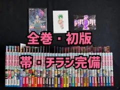全巻・初版　帯・チラシ完備　HUNTER×HUNTER 全巻セット