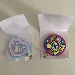 メゾピアノ、エンジェルブルー ラバークリップ