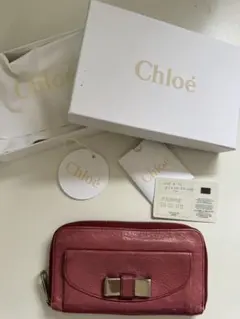 Chloe 長財布 3P0501-835 Darlington Pink - メルカリ
