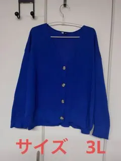 訳あり！送料込！♡しまむら♡カーディガンサイズ　３L