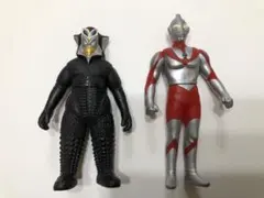 ウルトラマン　ソフビ　メフィラス星人・ウルトラマン　２体セット