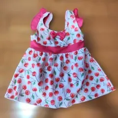 チェリー柄 ワンピース水着 100cm