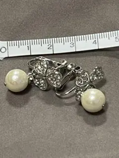 パール　セレモニーなどに　イヤリング