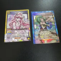ユニオンアリーナ マクロス Vol2 ランカ シェリル SR 2枚セット - メルカリ