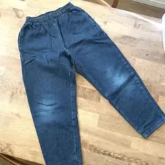 GU デニムパンツ　パンツ ズボン　130