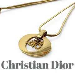 2610-2 極美品✨ Dior ネックレス CD ロゴ 希少 刻印 - メルカリ