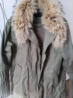 JEANASIS モッズコート Fサイズ ファー付き