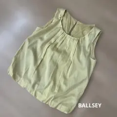 Ballsey ボルジィ ライムイエローノースリーブシャツ - メルカリ