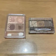 セザンヌ　アイシャドウ　アイブロウパウダー　セット