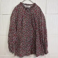 コムデギャルソン　ブラウス　トップス　長袖　花柄のサムネイル