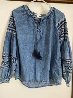 フリークスストア　ウクライナ刺繍ブラウス　エンブロイダリー