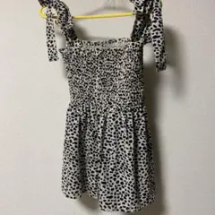 【NICE CLAUP】肩リボンシャーリングキャミビスチェのサムネイル