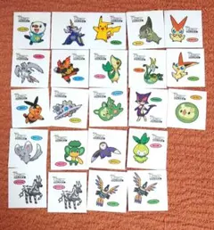 ポケモンパンシール　ザ・ムービーデュアル 23枚セット