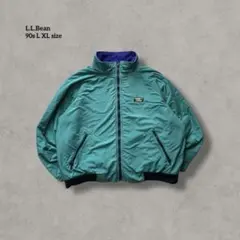 90s古着L.L.BeanエルエルビーンウォームアップジャケットL XL