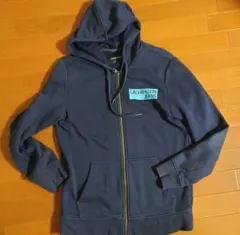 CALVIN KLEIN JEANS パーカー　ネイビー　紺色　カルバンクライン