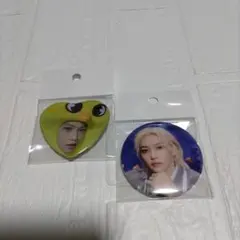 新品未開封品【StrayKids】缶バッジ2個セット フィリックス ピリ