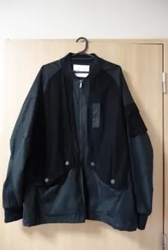 限定品 White Mountaineering 受注生産レザーブルゾン