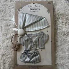 Oshi Nui Pajamas ぬいぐるみ服 パジャマ 水色　15cmのサムネイル