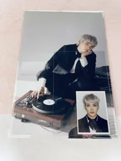 ATEEZ ホンジュン FC Atiny 1期 キット 証明写真　ポストカード