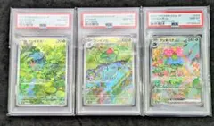 psa10 フシギバナ フシギダネ フシギソウ 151 進化 3連番 御三家