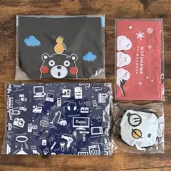 エコバッグ　ミニトート色々　nojima ヨーカドー　くまモン　シマエナガのサムネイル